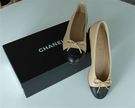 buy chanel flats|chanel two tone ballet flats.